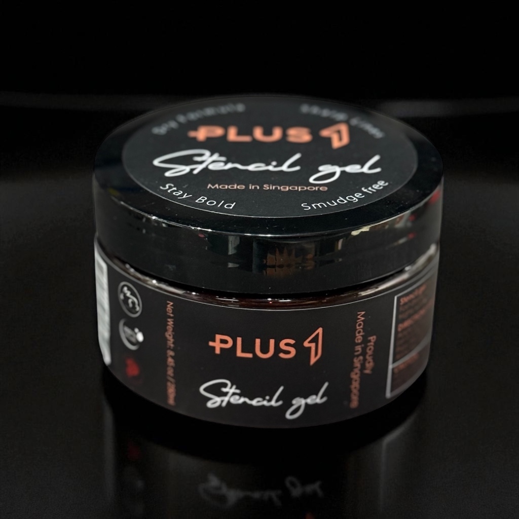 Plus1 Stencil Gel – Professional Tattoo Stencil Gel (8oz.)