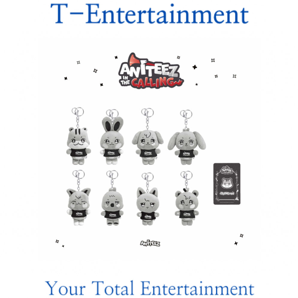 (THE CALLING ANITEEZ PLUSH KEYRING) ATEEZ ANITEEZ IN THE CALLING MD