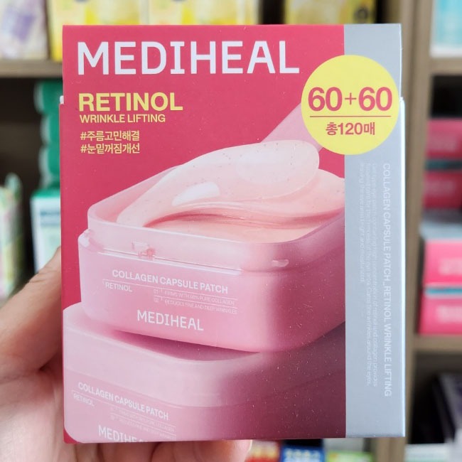 OLIVE YOUNG EDITION [60 + 60] Collagen Capsule Patch Retinol (Korea Skincare, Korea Beauty, K-Beauty