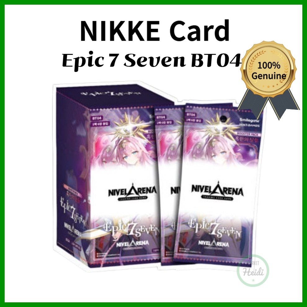 เกาหลี เกาหลี 🇰🇷 Nikke Nivel ARENA Cold Days Epic 7 Seven Booster Pack BT04