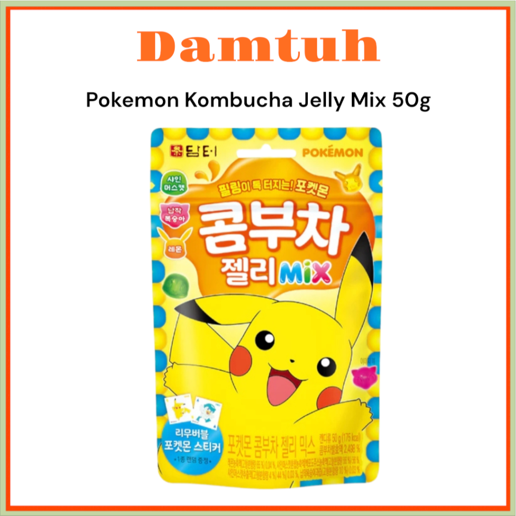 [Damtuh] Pokemon Kombucha Jelly Mix 50g