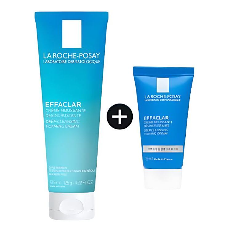 [LAROCHEPOSAY] Effaclar Deep Cleansing Foaming Cream 125ml + 15ml