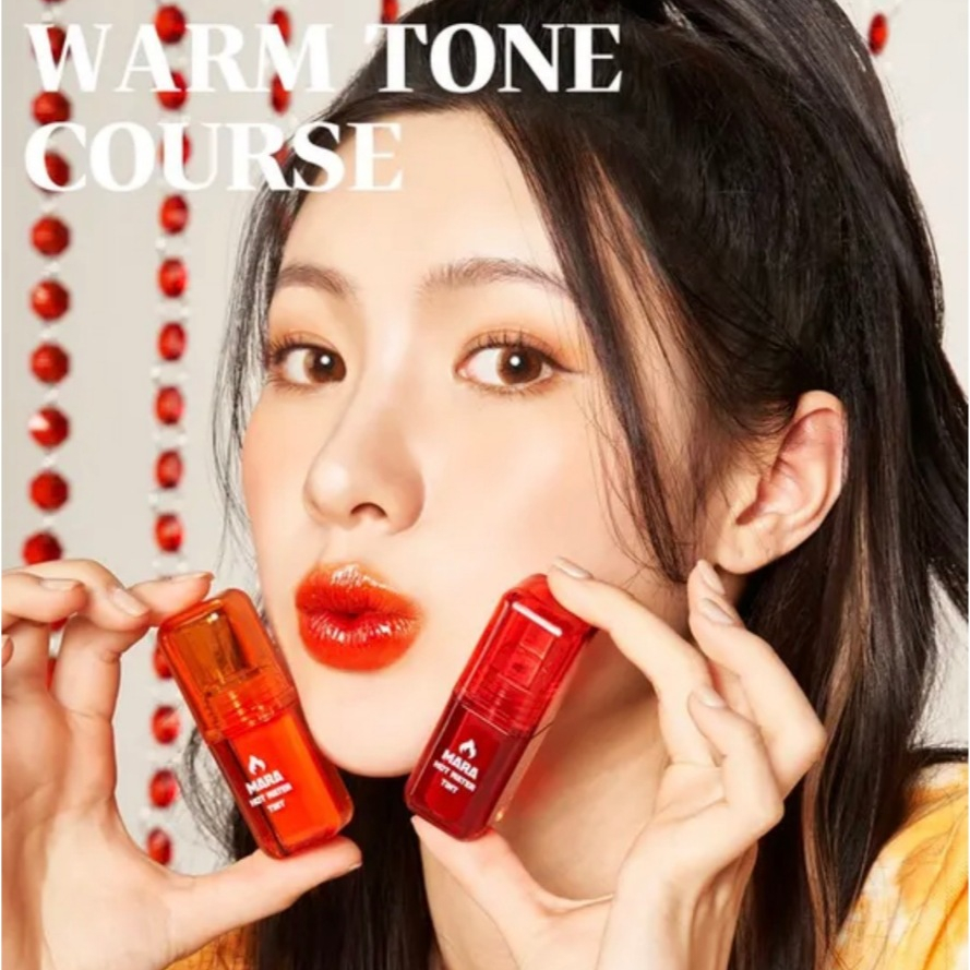 MARA Hot Water Tint High-Pigment Cooling Lip Tint 4.5g Long-Lasting Instagram TikTok Viral Item