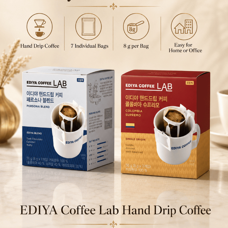 EDIYA Coffee Lab Hand Drip Coffee 8g x 7 ถุง