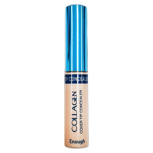 ENOUGH Collagen Cover Tip CONCEALER 9g Natural Coverage Makeup Skin Tone Correcting CONCEALER