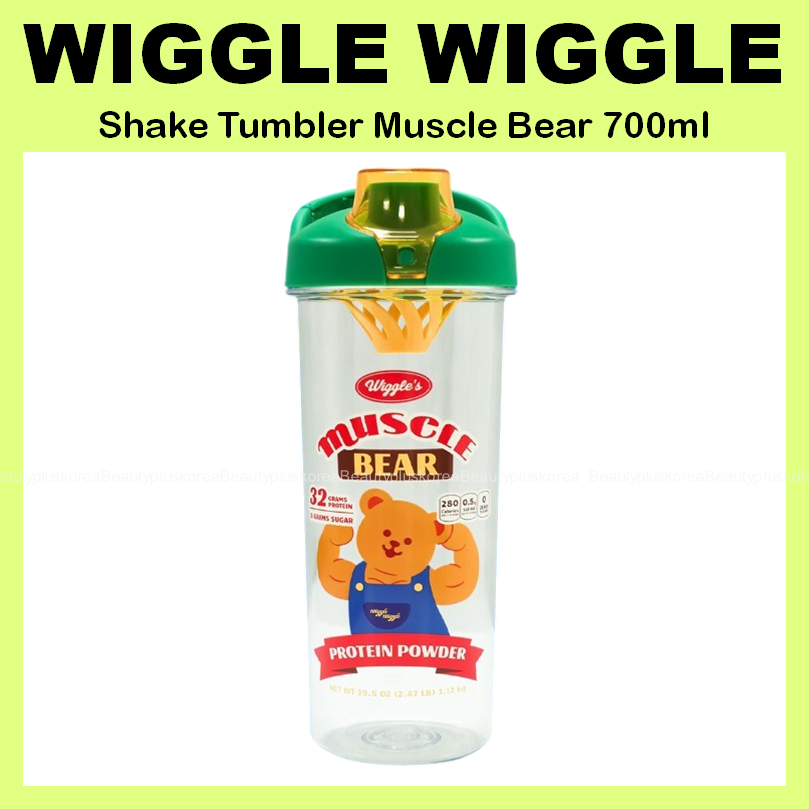 [WIGGLE WIGGLE] Shake Tumbler Muscle Bear 700ml