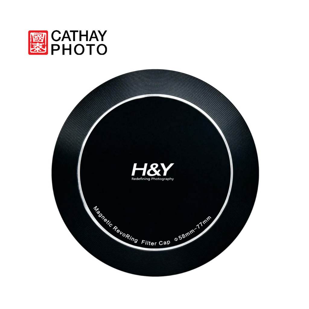ตัวกรอง H&Y RevoRing CNC ฝาครอบหน้าและหลังอลูมิเนียมกลึง