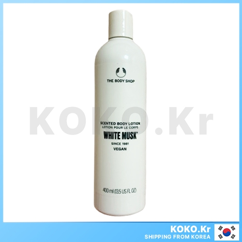 THE BODY SHOP White Musk Body Lotion ไวท์ มัสค์ บอดี้ โลชั่น 400มล. พร้อม FREEBIES
