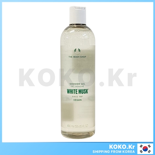 THE BODY SHOP White Musk Shower Gel 400ml พร้อม FREEBIES