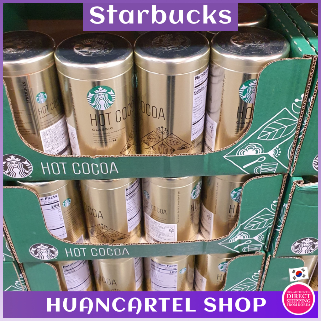 [Starbucks] Hot Cocoa Classic Drink Mix + Creamy Rich Chocolate | 850ก | จัดส่งจากกรุงเทพเกาหลี