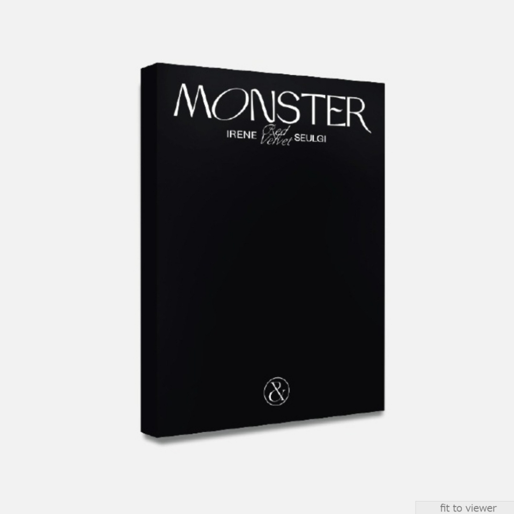 SM TOWN Red Velvet [IRENE & SEULGI] อัลบั้มมินิอันดับ 1 [MONSTER] หนังสือโปสการ์ดอย่างเป็นทางการ