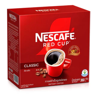 Nescafe Red Cup เนสกาแฟ เรดคัพ กาแฟสำเร็จรูปผสมกาแฟคั่วบดละเอียด แบบกล่อง ขนาด 320-360กรัม