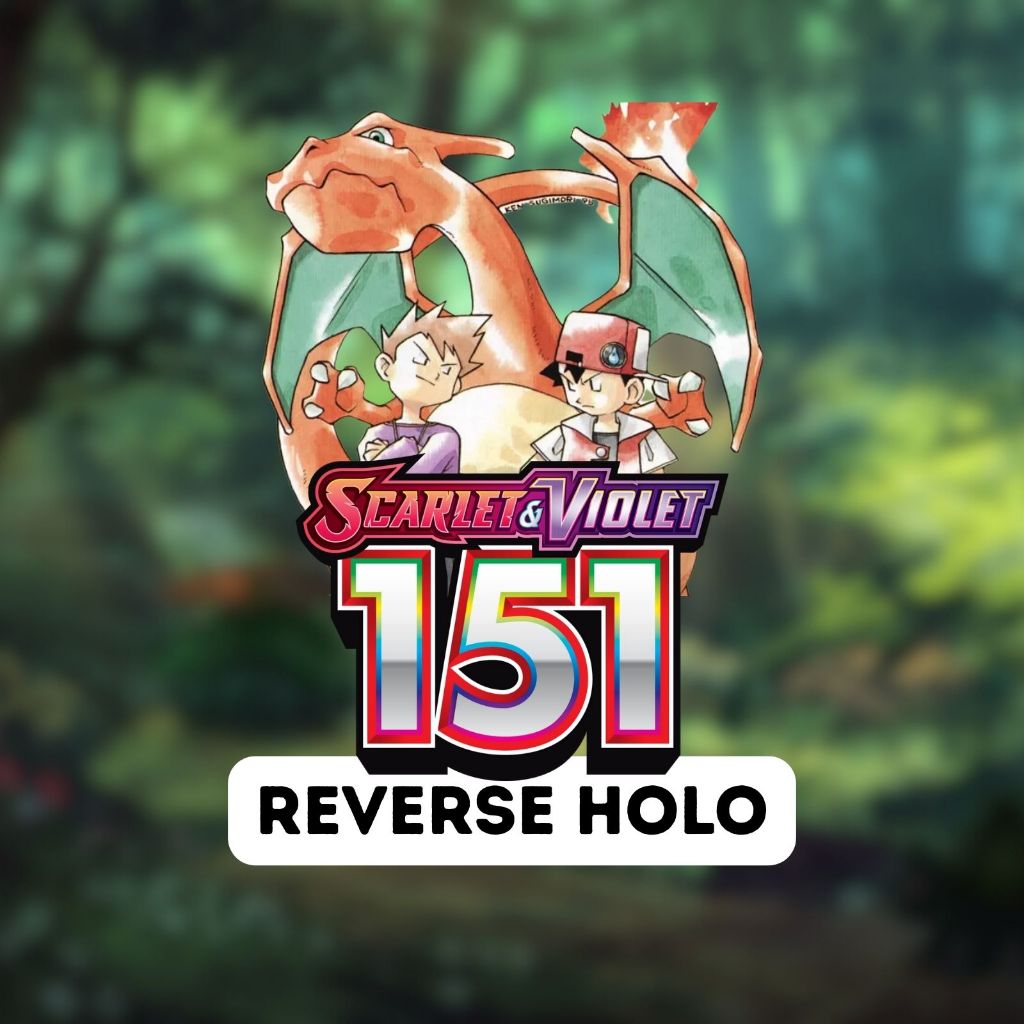 (ENG) Reverse Holos Singles Pokemon 151 Pokemon Trading Card Game