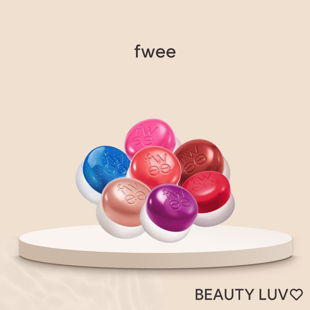 [FWEE] Lip&Cheek Blurry Pudding Pot (30 สี)