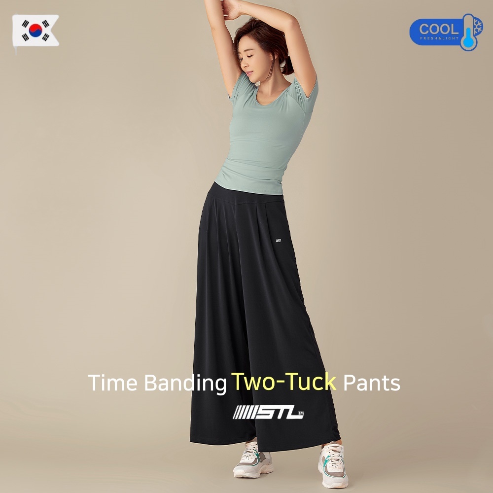 STL Time Banding Two-Tuck Pants