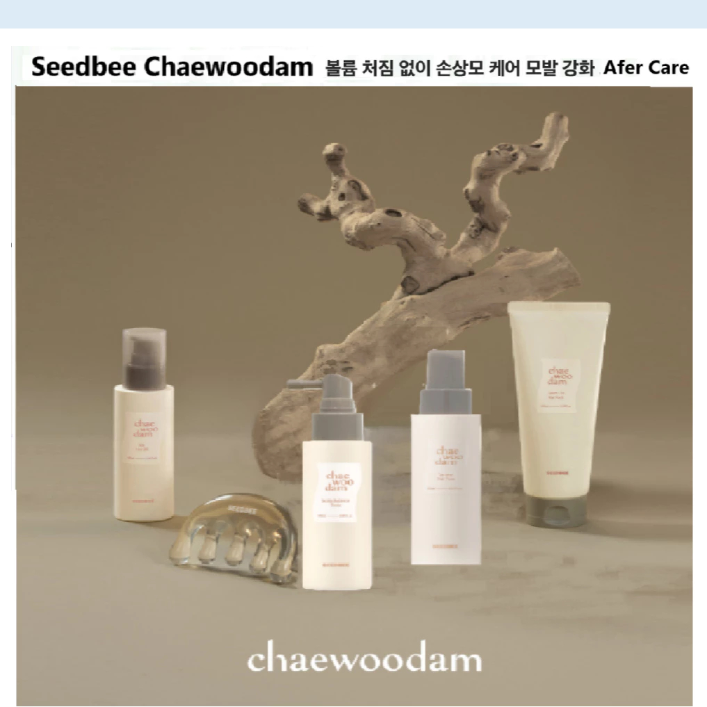 [Seedbee Chaewoodam] Hair Pack 150ml / Hair Oil 100ml / Hair Tonic 100ml / Hair Fixer 150ml /Intensive Care