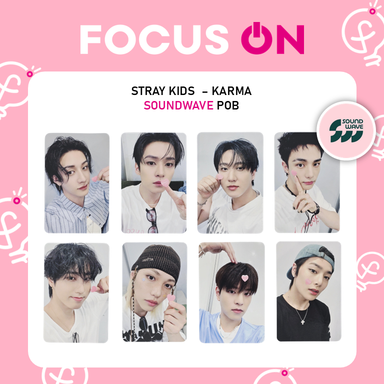 STRAYKIDS POB SOUNDWAVE KARMA PHOTOCARD