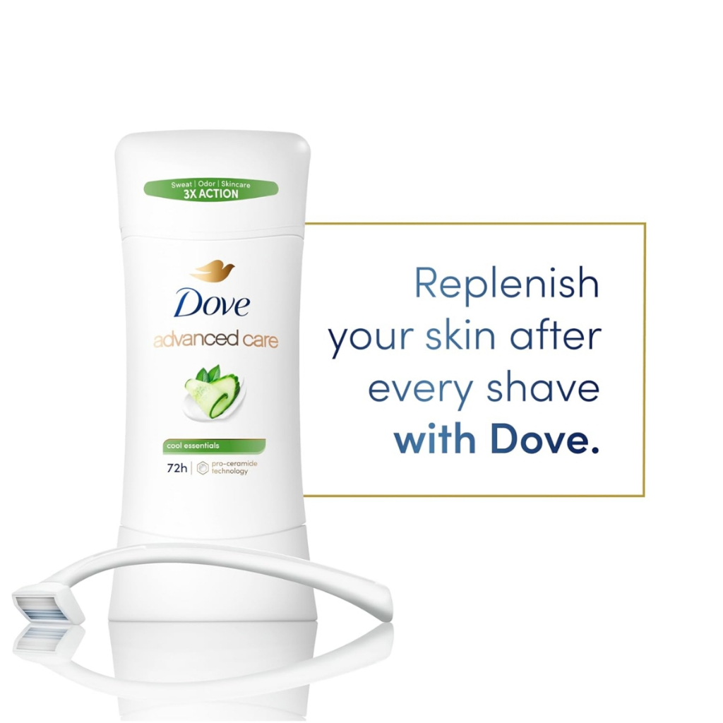 DOVE Advanced Care Cool Essentials Antiperspirant Deodorant Stick 74g / จากโซล เกาหลี - รูปที่ 2