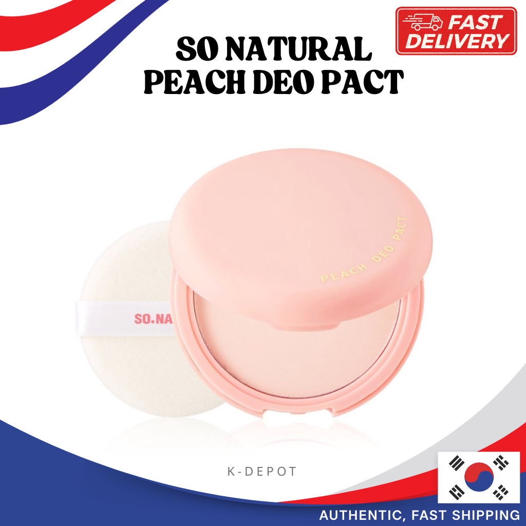 [So Natural] Peach Deo Pact 10g