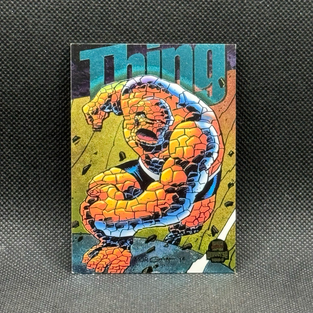 1994 Fleer Marvel Universe 9 Thing Power Blast