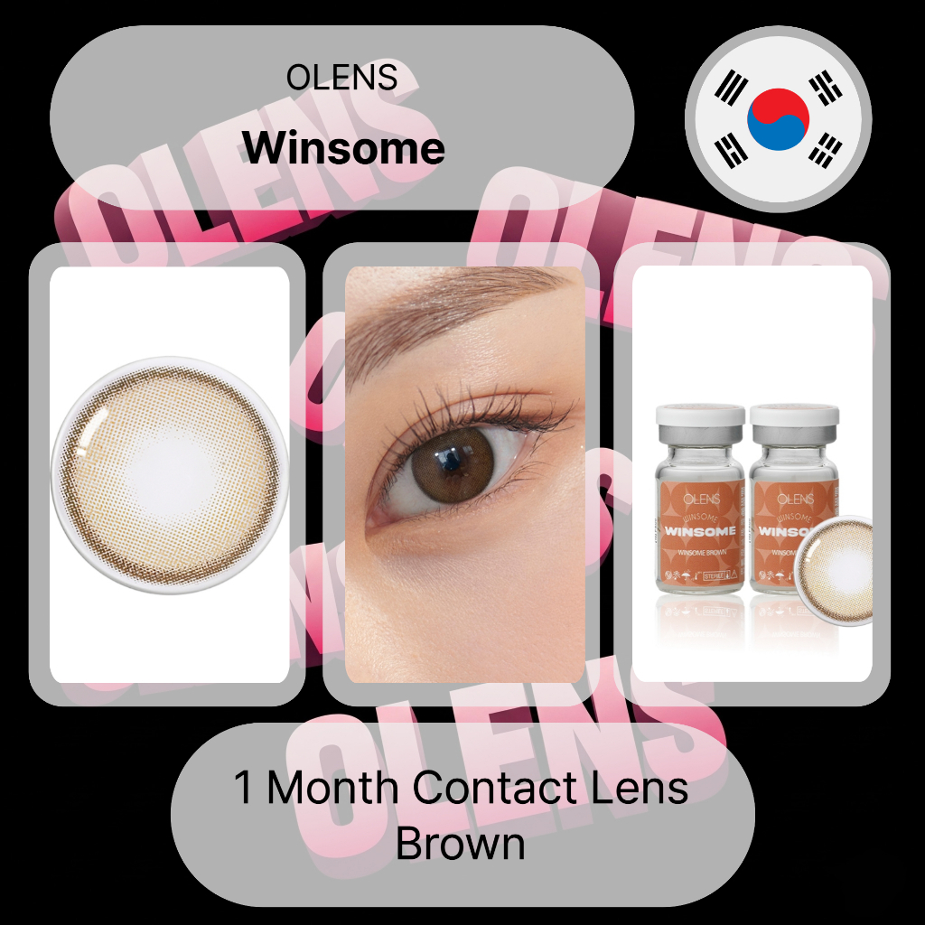 Olens Winsome Brown คอนแทคเลนส์รายเดือน