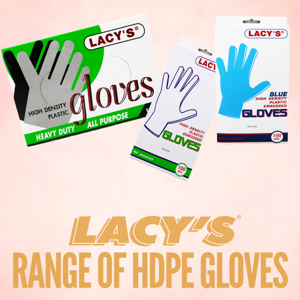 ถุงมือ HDPE ของ LACY