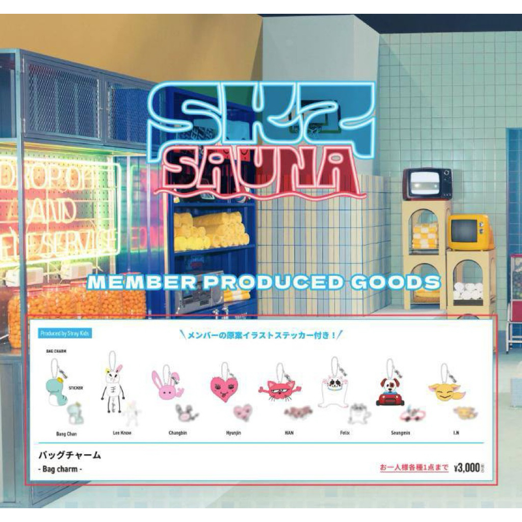 [MERCH] STRAY KIDS JYP JAPAN POPUP STORE 2025 เสน่ห์กระเป๋า