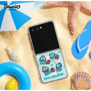 เคสแม่เหล็กใส Sanrio สําหรับปลอก galaxy z flip 8 7 / flip7