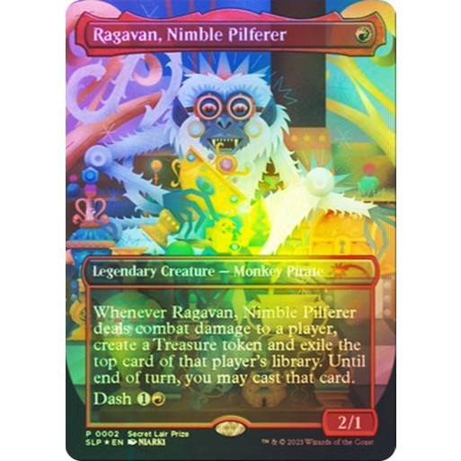 การ์ด EDH PlayTest - Ragavan, Nimble Pilferer (สีแดง)