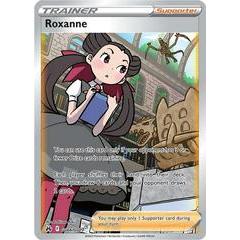การ์ดโปเกมอน TCG Roxanne SS Crown Zenith GG66/GG70 Galarian Gallery Full Art Ultra