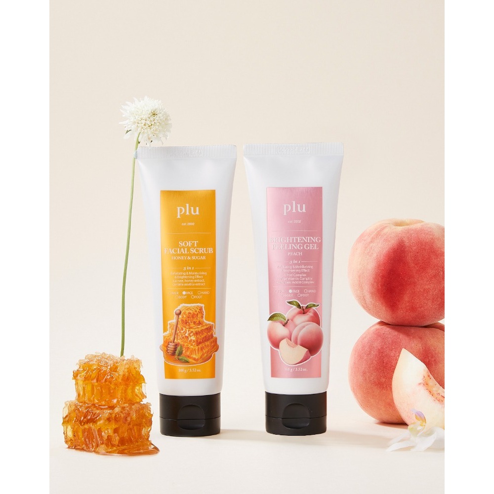[Plu] Facial Scrub Peeling Gel 100g | Kbeauty Oliveyoung ขัดผิวเรียบเนียน ลบเซลล์ผิวที่ตายแล้ว - รูปที่ 6