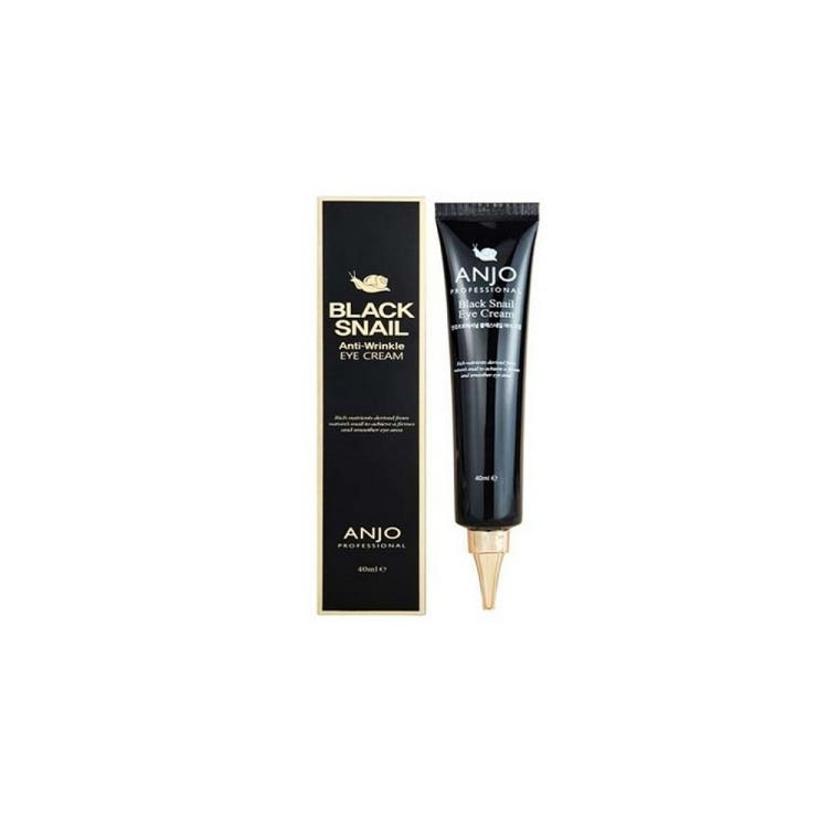 ANJO Professional Black Snail Eye Cream 40ml 1+1 ชุด | ครีมบํารุงบํารุงรอบดวงตา | สกินแคร์เกาหลี