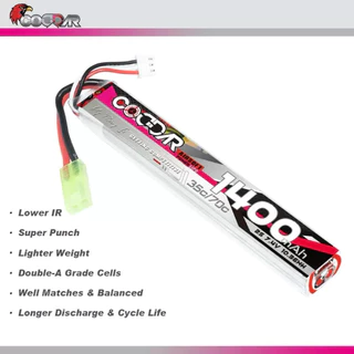 CODDAR Lipo 2s 7.4V 1400mAh 35c/70c