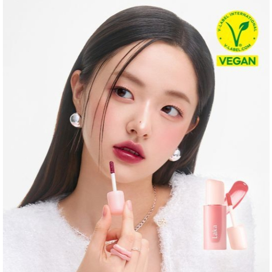 LAKA Popping Balloon Tint 4.5g Long-lasting Glossy Lip Tint[12 สี]