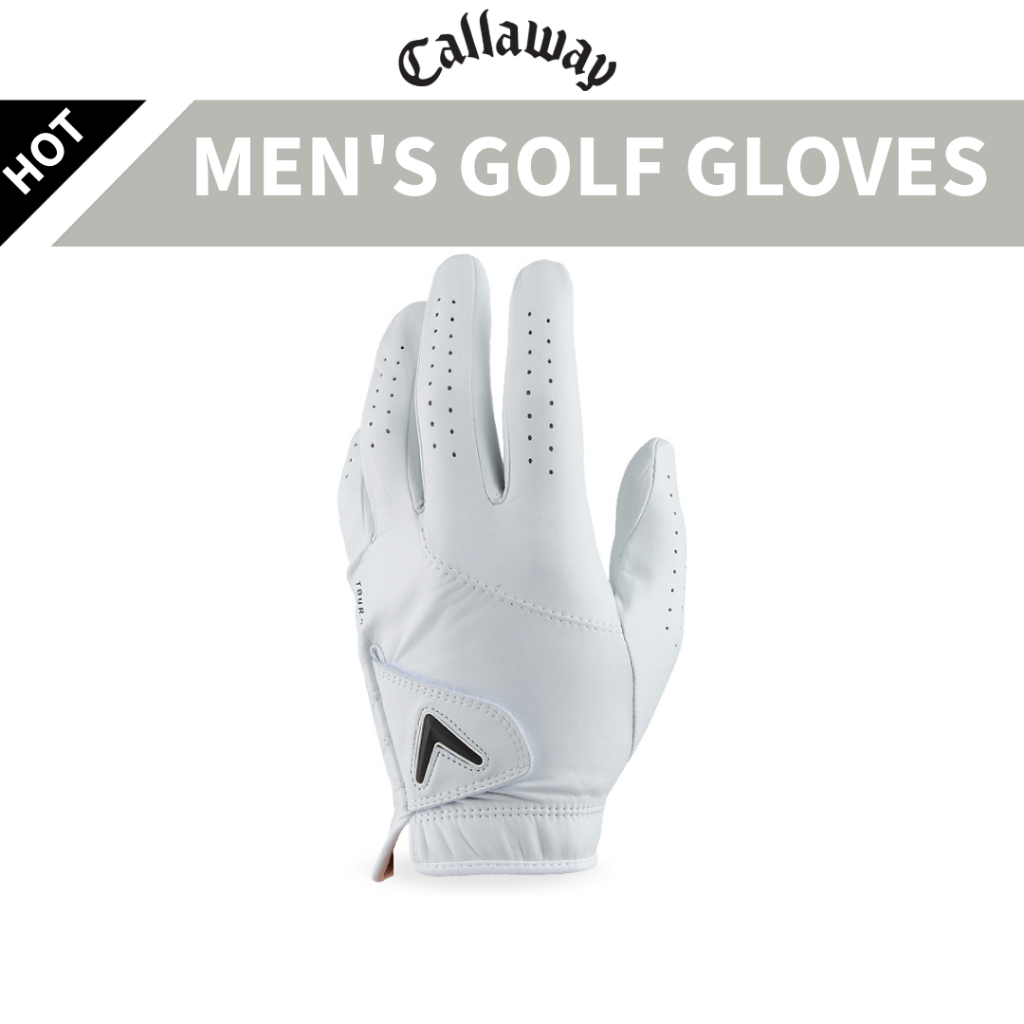 [Callaway] ถุงมือกอล์ฟแท้ Tour สําหรับผู้ชาย (มือซ้าย)