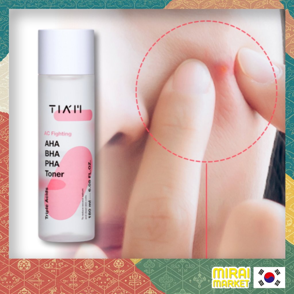 [TIAM] AC Fighting AHA·BHA·PHA Toner (180ml)