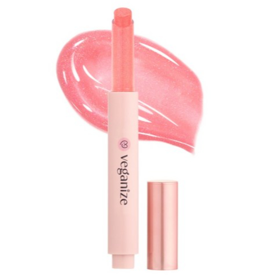Veganize Collagen Glass Lip Balm 2g / 12 สี / Vegan Lip Care / Moist Glow / Daily Lip Balm