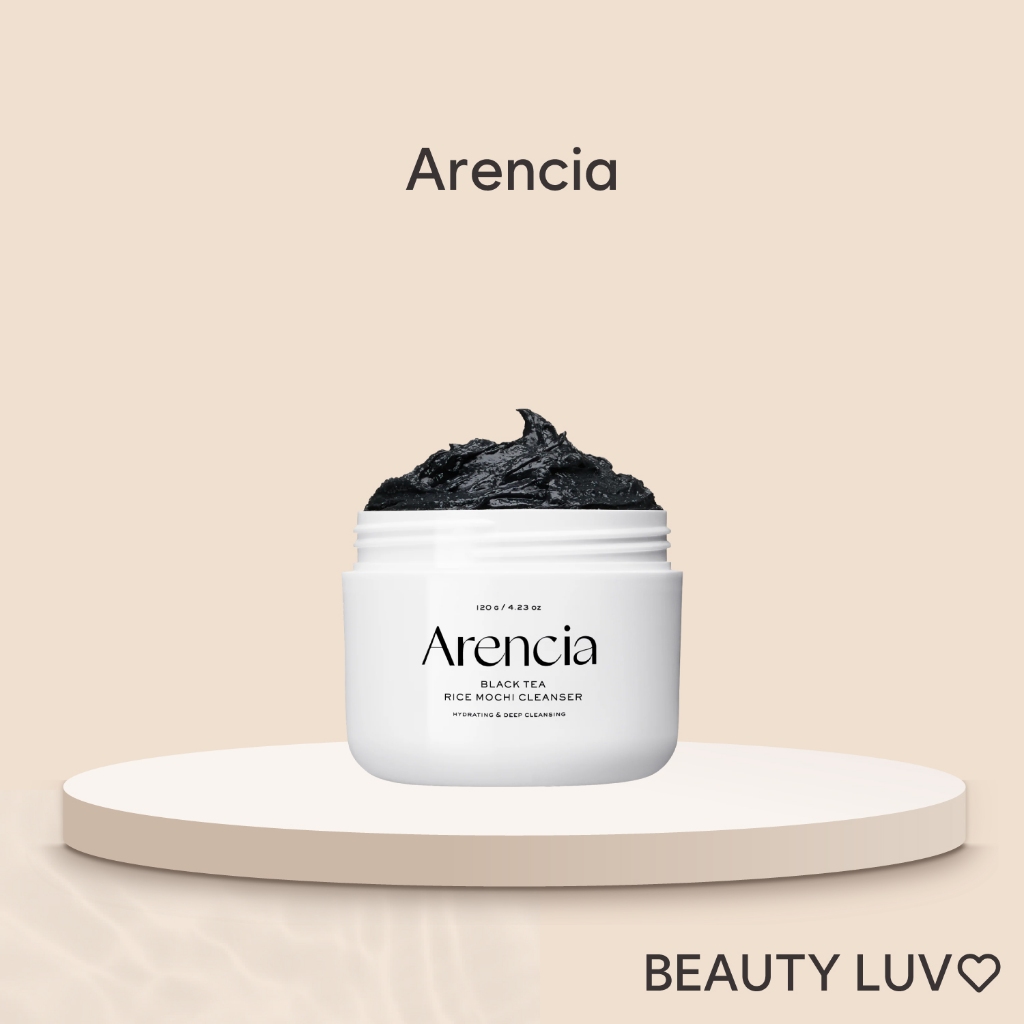 [Arencia] Black Tea Rice Mochi Cleanser 120g