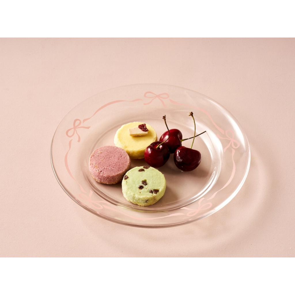 [MODERN HOUSE] แผ่นแก้วริบบิ้น Sugartart 21ซม