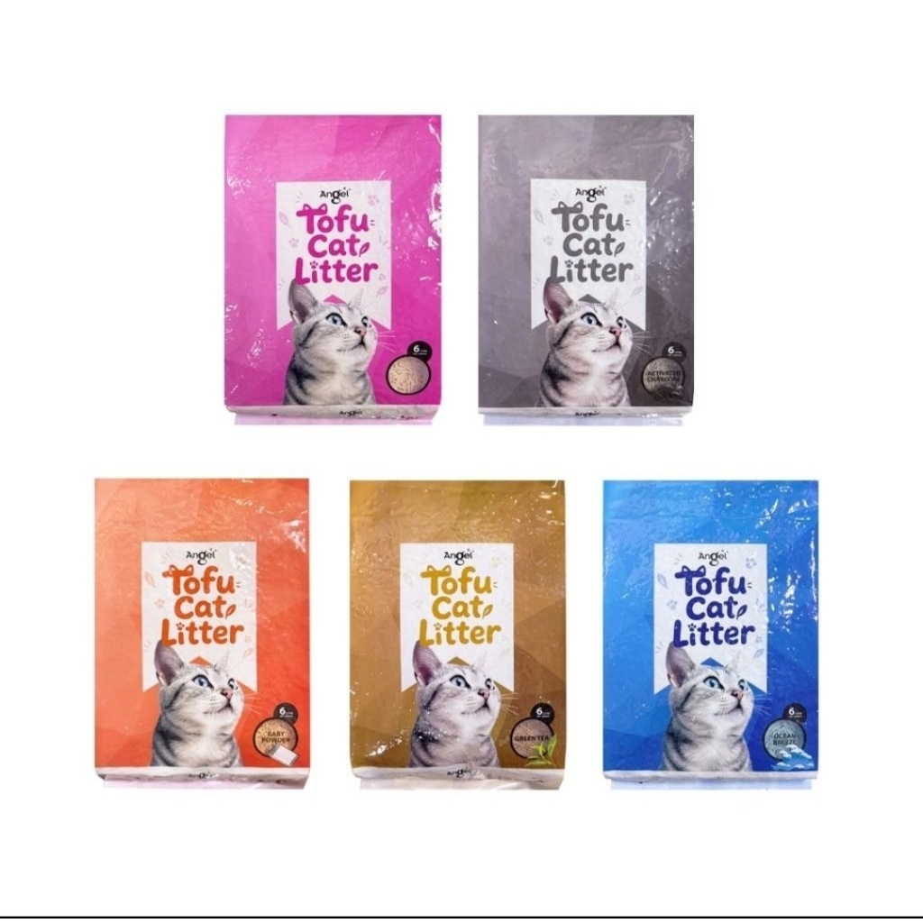 ทรายแมว Angel Tofu 6L
