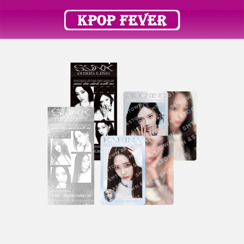 aespa [SYNK : aeXIS LINE] TOUR MD / RANDOM TRADING CARD SET