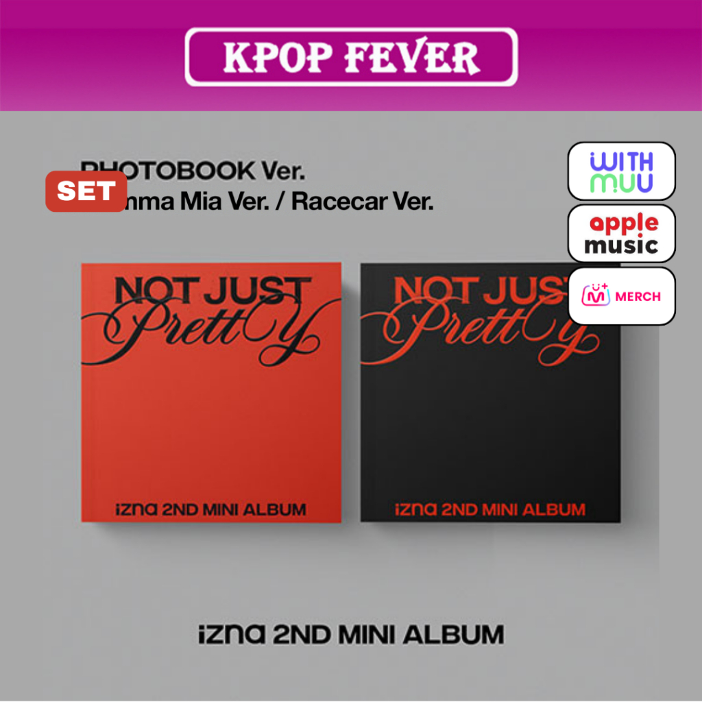 izna [Not Just Pretty] Photobook ver (SET) / 2nd Mini Album