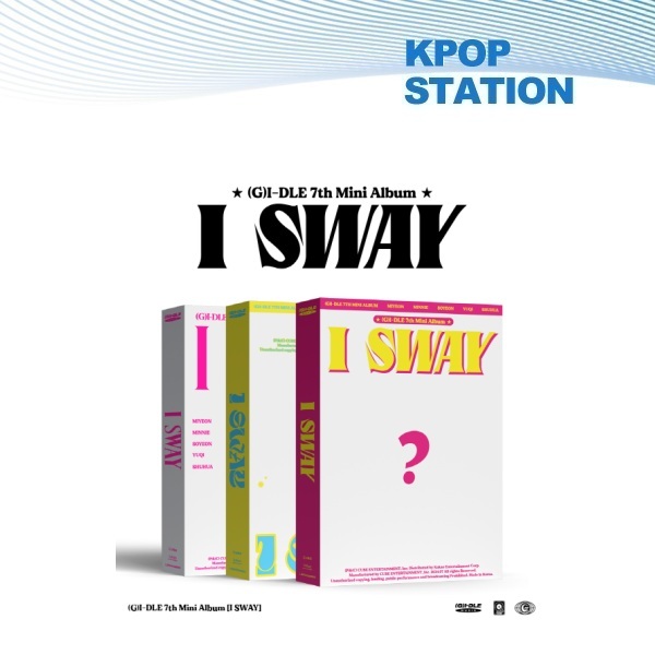 (G)I-DLE - 7th Mini Album [ I SWAY ] (+shop gfit)