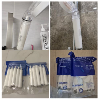 Atojet Filter Shower Head + Compatible Filter Refill ไส้กรองฝักบัว กรองสนิม สิ่งสกปรก น้ำสะอาด ผลิตจากเกาหลี