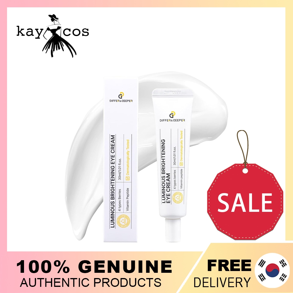 Differ&deeper Luminous Brightening Eye Cream – 30ml differ&deeper