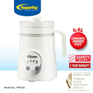 PowerPac Slow Cooker, Slow Cooker Cup 0.6L (PPSC06)