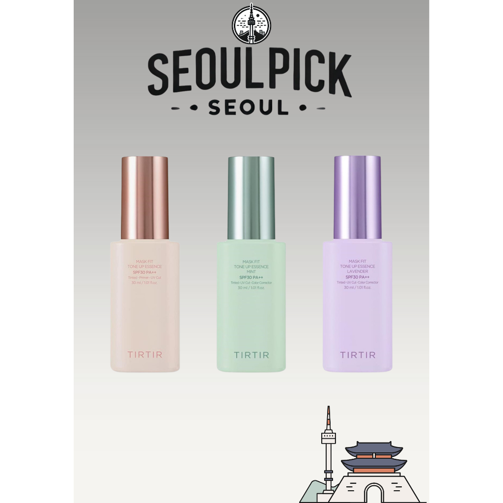 [TIRTIR] Mask Fit Tone Up Essence 30ml (สีเบจ/ลาเวนเดอร์/มิ้นต์)