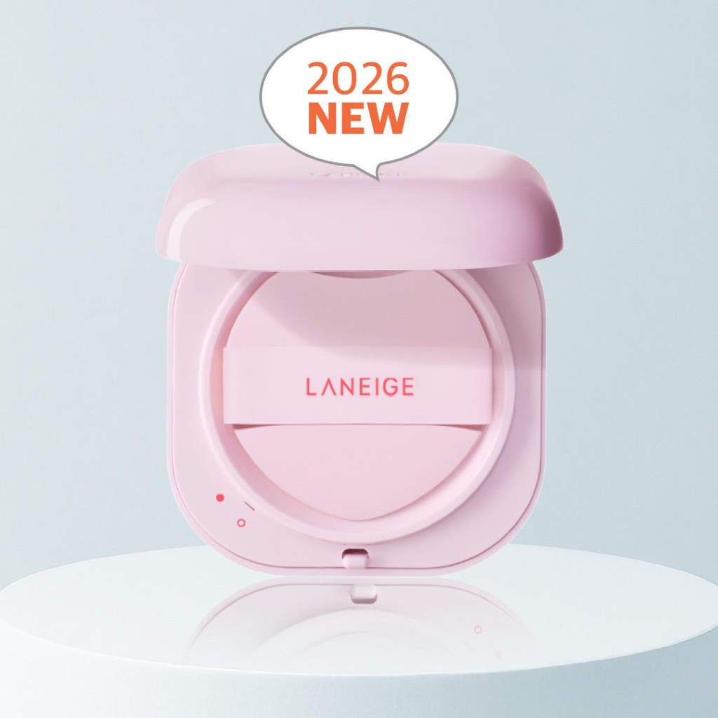 LANEIGE Neo Cushion Glow (รีฟิล) - Light Fit Light On, Radiant Cover, Moisturizing (เวอร์ชั่นใหม่)