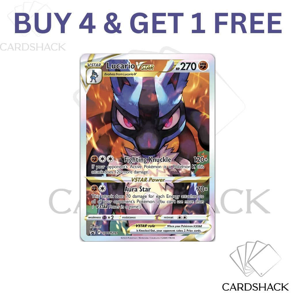 Pokémon TCG: Lucario Vstar SWSH291