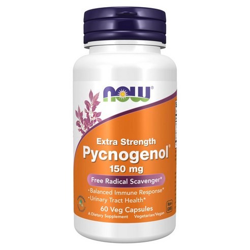 [NOW Foods] Extra Strength Pycnogenol 150mg | แคปซูลผัก 60 แคปซูล | จัดส่งจากกรุงเทพเกาหลี